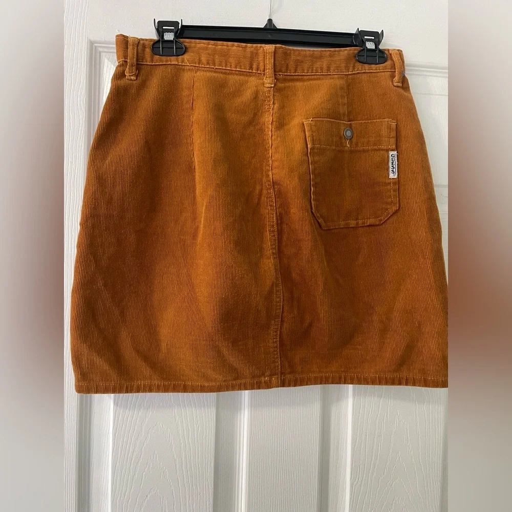 Guess Women's Brown Corduroy Mini Skirt